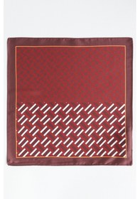 Resim Ac&Co / Altınyıldız Classics Erkek Bordo - Kırmızı Desenli Mendil Bordo - Kırmızı 