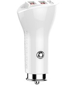 Resim Ldnıo Araç Şarj Cihazı 36W Lightning - C511Q-Beyaz 
