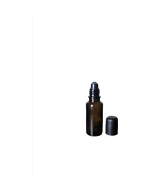 Resim 20ml Kahverengi Cam Şişe Roll-on Şişe, 50 Adet, Bilye Başlıklı Şişe, Cam Şişe, Roll-on Şişesi, Amber Şişe 