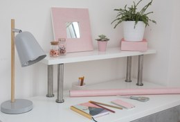 Resim D-C Fix 45x150 cm Yapışkanlı Folyo Metalik Gül Kurusu 