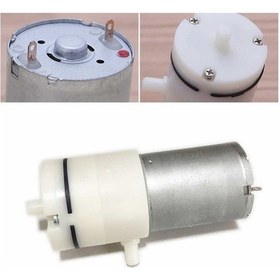 Resim 12V Mini Hava Pompası 60Kpa 2.8L/Dakika Vakum Akvaryum Medikal 