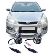 Resim FORD FOCUS 2 MAKYAJLI LED KISA FAR AMPULÜ H7 PHOTON MONO 