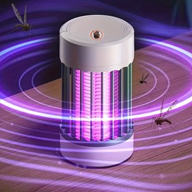 Resim Pil Gerektirmeyen USB Güçlü Elektronik Sivrisinek Öldürücü Lamba, İç Mekan Ultrasonik Böcek Kovucu, Toksik Olmayan Böcek Öldürücü 