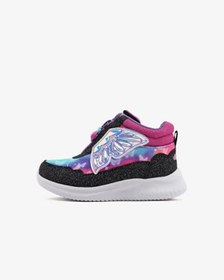 Resim Skechers Jumpsters Kız Çocuk Siyah Işıklı Bot Siyah 