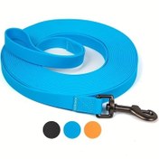 Resim Willowhaven Turuncu Uzun Pvc Su Geçirmez Eğitim Tasması Orta Büyük Köpek 