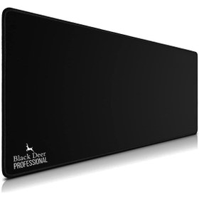 Resim BLACK DEER Professional Siyah Büyük Boy Gaming Mouse Pad 70x30 Cm 