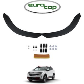 Resim Eurocap Citroen C5 Aircross Ön Kaput Koruyucu Rüzgarlık 3Mm 2017› 