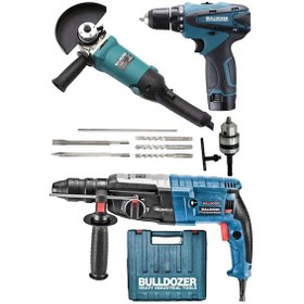 Resim Bulldozer Radeon Süper 3 Usta Seti Kırıcı 3000w Devir Ayarlı Taşl 