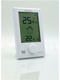 Resim WARMEKON WK-20RF KABLOSUZ BÜYÜK EKRANLI ODA TERMOSTATI 