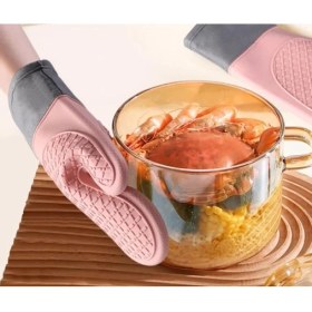 Resim TE Dükkan Buğz Isıya Dayanıklı Silikon Fırın Eldiveni 