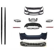 Resim Karva Mercedes W117 Cla Serisi Oem Amg Set Ön Arka Tampon Panjur Set 