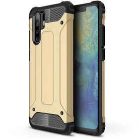 Resim Microsonic Huawei P30 Pro Kılıf Rugged Armor Gold 