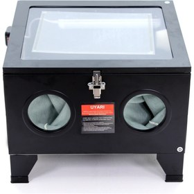 Resim Worldforce 90 Litre Kumlama Makinesi Full Set Kabinli Kumlama 