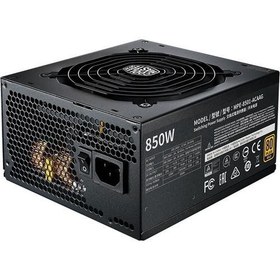 Resim COOLER MASTER 850W 80+ GOLD MWE V2 MPE-8501-AFAAG-EU 12 CM FANLI TAM MODÜLER POWER SUPPLY 
