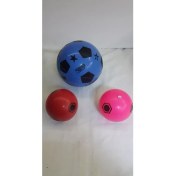 Resim İleri Grup Bir Büyük 2'li Küçük Top Plastik Futbol Top Seti 