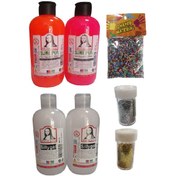 Resim Slime Slaym Yapma Seti 250Ml 4 Adet + Toz Sim 2 Adet + Köpük N11.150 