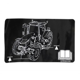 Resim AGCO Güvenlik Etiketi - Massey Ferguson / Fendt / Valtra | ACW0682500 