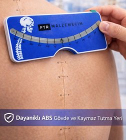 Resim FTRMALZEMECİM Skolyometre Skolyoz ölçüm cetveli 