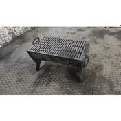 Resim Asvera Safir Serisi - Portatif Katlanabilir Çelik Mangal Pratik, Dayanıklı, Taşınabilir Mangal Keyfi 