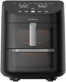 Resim Kumtel Xxl 11 Litre Çift Hazneli Fastfryer (Yağsız Fritöz Airfryer) Haf-11 