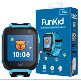 Resim Funkid Akıllı Çocuk Saati Gps Takip Arama Mesaj Acil Sos Kamera 
