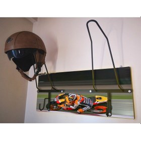 Resim Özel Fotoğraflı Kask Askısı, Motorcu Kask Askısı, Personalv47 