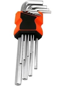 Resim Markafox Yltools Yl-008 9 Parça Alyan Yıldız Tork Anahtarı Seti 120 Mm 1410 