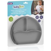 Resim Babyjem Silikon Tabak 715 Gri 