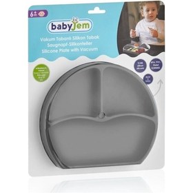 Resim Babyjem Silikon Tabak 715 Gri 