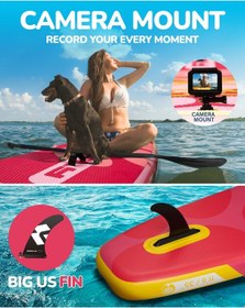 Resim Family Pink Ultra Stabil Şişme Paddle Board Sup Seti 351x89x15 Cm 