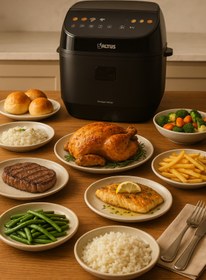 Resim Altus Al 2594 Sf Ecofryer Master, 7 L, Buhar Destekli, Az Yağlı, Sıcaklık Ayarlı, Zamanlayıcılı Fritöz 