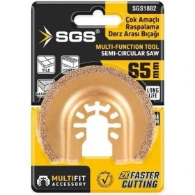 Resim Mey Ithalat® Sgs 1882 Derz Arası Raspalama Bıçağı 65 mm Karbür 