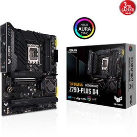 Resim Asus TUF Gaming Z790-PLUS D4 Intel Z790 5333 Mhz LGA 1700 Soket DDR4 ATX Gaming Anakart Asus