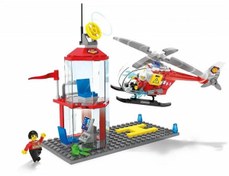 Resim Blocki MyFireBrigade İtfaiye Helikopter Pisti KB0812 