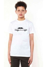 Resim Tshirthane Şahin Baskılı Unisex Çocuk Beyaz T-Shirt (534778767) 