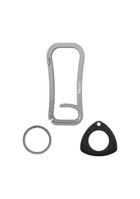 Resim Mufunye Çok Amaçlı Çelik Karabina: Anahtarlık, Şişe Açacağı, Kamp & Doğa Yürüyüşü İçin Dayanıklı Çelik Malzeme 