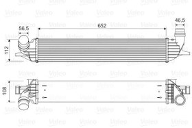 Resim VALEO 818330 | Turbo Radyatörü (Intercooler) 08-Laguna.III 2.0 DCI-2.0 16V 