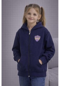 Resim Çocuk Giyim Kız Çocuk Sweatshirt Lacivert 