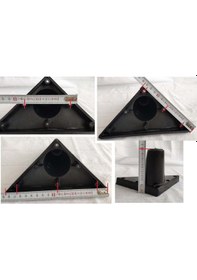 Resim Zeygen Sena Plastik Mobilya Baza Koltuk Kanepe Ayağı 6 Ad. 10 Cm Siyah 