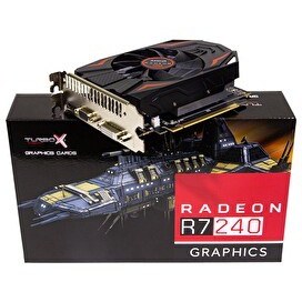 Resim Turbox Knight Zen Max R7 240 4 GB 128 Bit GDDR5 AMD Tek Fan Ekran Kartı 