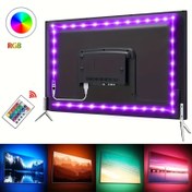 Resim Ev Dekorasyonu için 1 Set USB DIY Arka Işık TV Şeridi, 99.97cm-39.99metre SMD 5050 LED Esnek Dolap Işığı 
