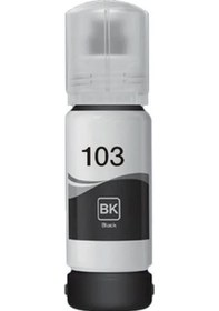 Resim Epson Uyumlu T103 Siyah Şişeli Mürekkep 70 Ml 