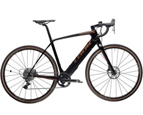 Resim Look E-765 Gravel Force Elektrikli Gravel Bisiklet - Siyah-Bronz / M 