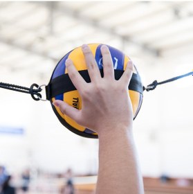 Resim Voleybol Smaç Topu Askısı Siyah 