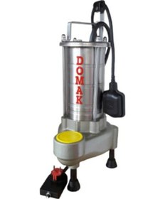 Resim Domak Asm2350 V5 3hp 220v Çelik Gövdeli Atık Su Dalgıç Elektropomplar 