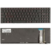 Resim Asus Uyumlu Vivobook Pro N752 N752V N752Vx Klavyesi (Siyah Tr) Işıklı - 543186512 
