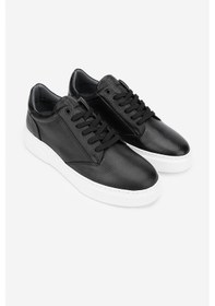 Resim Valmenti Cess Erkek Siyah Floter Hakiki Deri Sneakers & Spor Ayakkabı 04 2509 Erk Ayk Y24 Siyah 