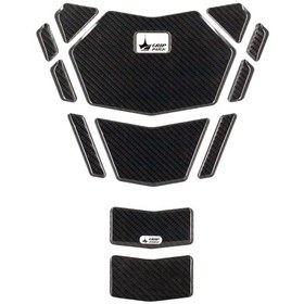 Resim Grippatch Aprilia İle Uyumlu Kaydırmaz 6d Karbon Tank Pad Gc11 KARBON 