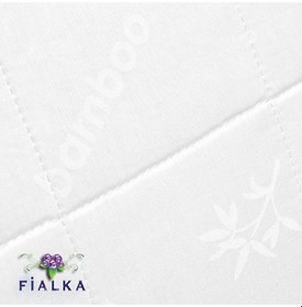 Resim Fialka Bebek Bambu Yastık 35X45 