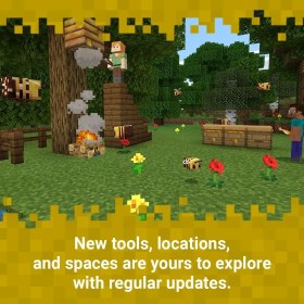 Resim Nintendo Switch Minecraft Bedrock Edition Tek Oyunculu Platform Oyunu Nintendo Switch Uyumlu 